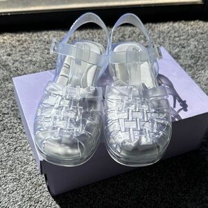 Madden Girl  Transparent Jelly Sandals